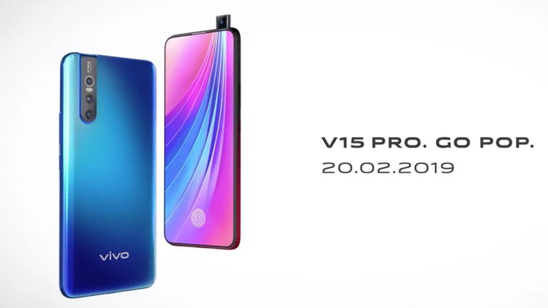 Vivo presenta un móvil con cámara frontal extraíble de 32 megapíxeles