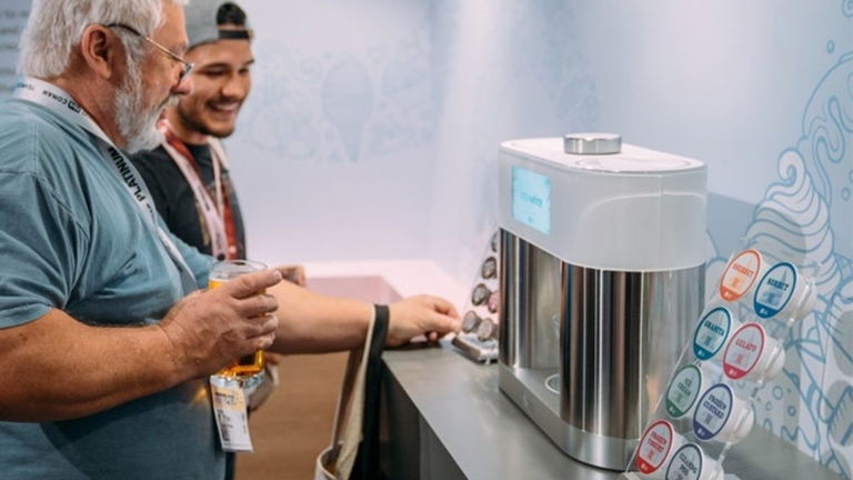 Después de la Nespresso de cervezas, LG se supera a sí misma y presenta las cápsulas de helados y granizados