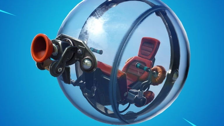 Fortnite incorpora un nuevo vehículo con forma de bola de hámster con su última actualización