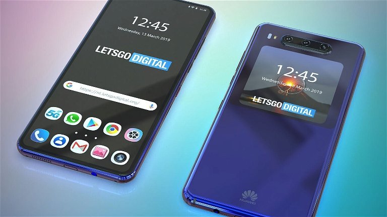 Huawei patenta un smartphone con una pantalla en su parte trasera