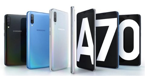 El nuevo Samsung Galaxy A70 es oficial: cámaras de 32 megapíxeles y batería de 4.500 mAh