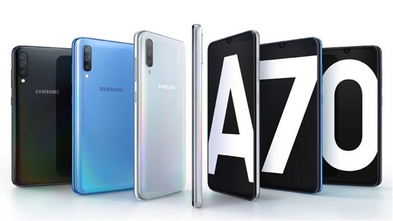 El nuevo Samsung Galaxy A70 es oficial: cámaras de 32 megapíxeles y batería de 4.500 mAh