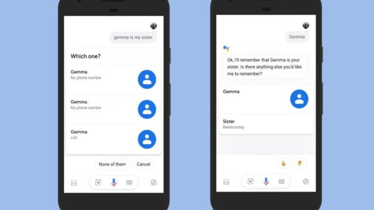 Cómo decirle a Google Assistant qué contactos son tus familiares y ponerles apodos