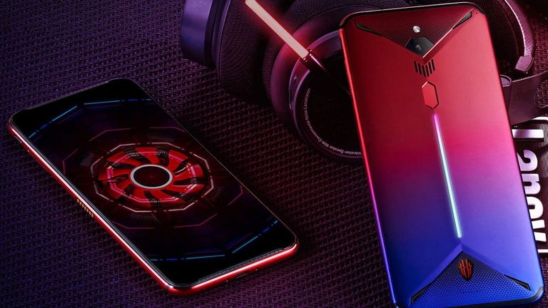 Nubia lanza un smartphone gaming con cámara de vídeo 8K y ventilador de refrigeración incluido
