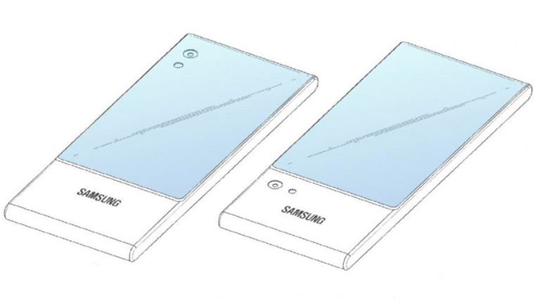 Samsung tiene un plan por si los teléfonos plegables no funcionan: un móvil con una pantalla envolvente