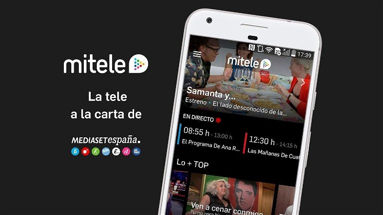 Cómo ver Telecinco en directo desde el móvil: 3 formas de hacerlo