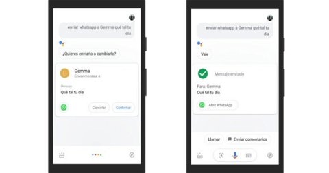 Cómo enviar mensajes de WhatsApp con Google Assistant sin tocar la pantalla