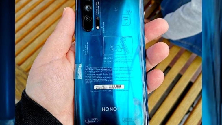 El Honor 20 Pro se deja ver en unas imágenes reales antes de su anuncio oficial