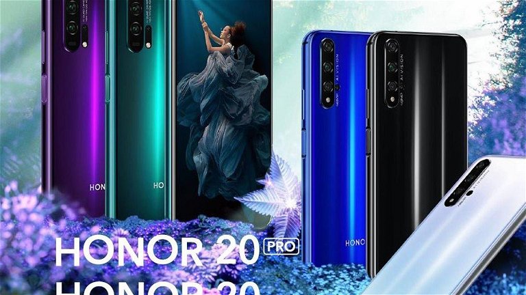 Nuevos Honor 20 y Honor 20 Pro: pantalla agujereada y cuatro cámaras en los hermanos baratos del Huawei P30