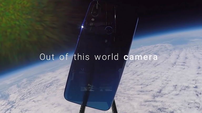 Estas son las fotos que confirman que Xiaomi realmente ha lanzado el Redmi Note 7 al espacio