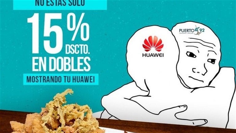 "No están solos": un restaurante peruano ofrece descuentos a los propietarios de móviles Huawei