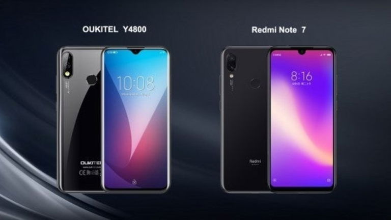 AnTuTu pone a prueba al Oukitel Y4800 y éste cumple superando a su gran rival, el Xiaomi Redmi Note 7