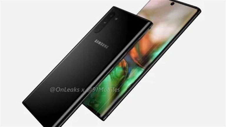 El Samsung Galaxy Note 10 desvela su diseño en un video y unos renders en 5K