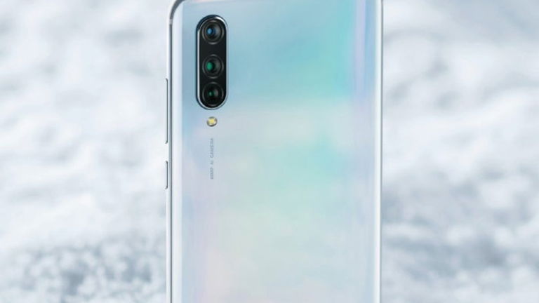 El Xiaomi Mi CC9 en color blanco se deja ver en su primera imagen oficial