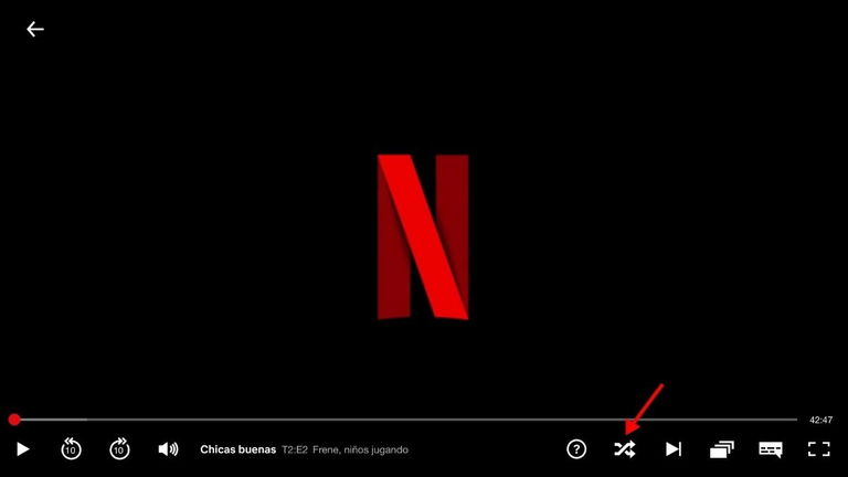 Esta original extensión de Chrome añade un botón de "episodio aleatorio" a Netflix