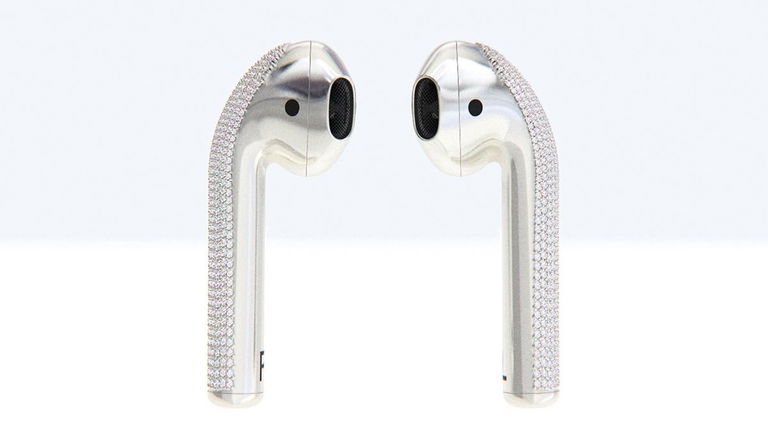 Si los AirPods te parecían caros, espera a verlos recubiertos de diamantes