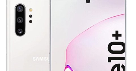 El Galaxy Note 10+ también estará disponible en color blanco, y ya se deja ver en fotos oficiales filtradas