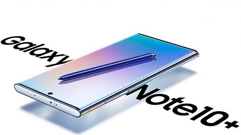 Nueva foto oficial del Samsung Galaxy Note 10+, esta vez por cortesía de Evan Blass