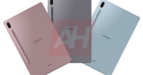 Las primeras fotos oficiales de la nueva Samsung Galaxy Tab S6 confirman su diseño y características