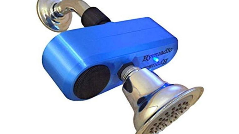 Este genial altavoz bluetooth para la ducha funciona sin baterías ni pilas y no necesita ser cargado nunca