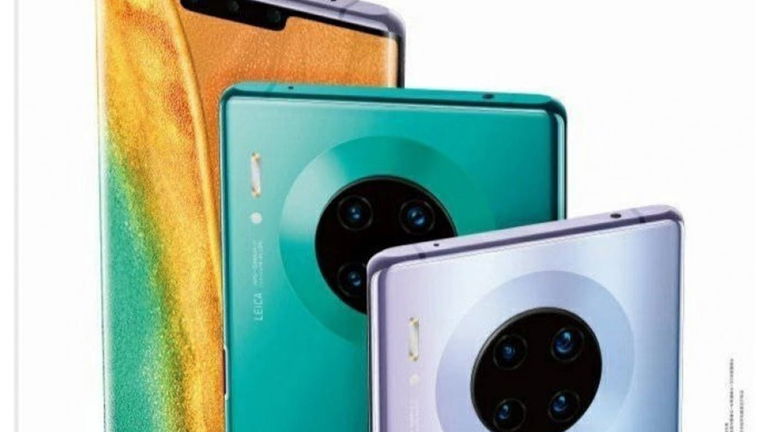 El posible diseño definitivo del Huawei Mate 30 Pro se filtra en un cartel promocional