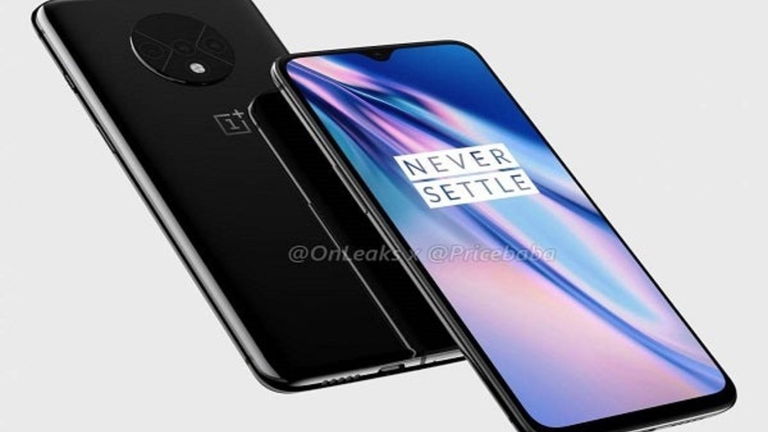 Primeros renders del próximo OnePlus 7T confirman un diseño con notch y cámaras alojadas en un círculo