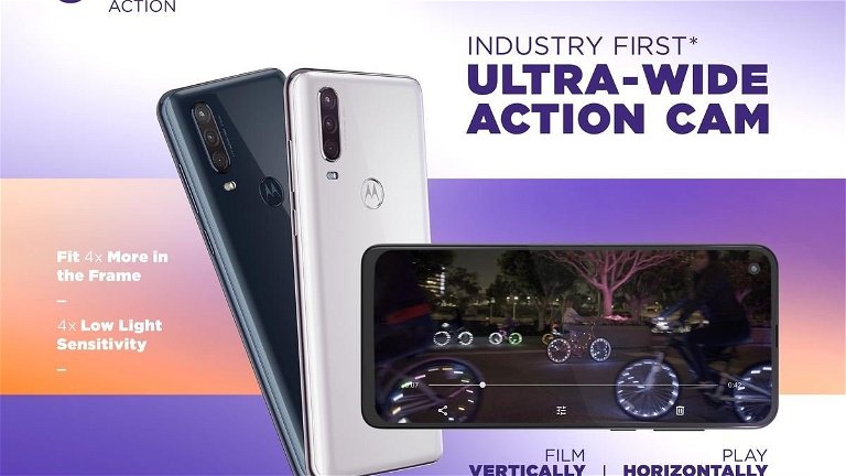Motorola ha matado a los vídeos en vertical gracias a la cámara del nuevo Motorola One Action