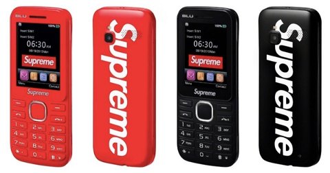 El final boss millenial es este feature phone de Supreme