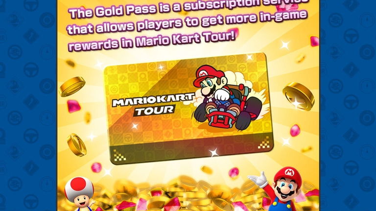 ¿Qué es el Pase Dorado de Mario Kart Tour y qué incluye?