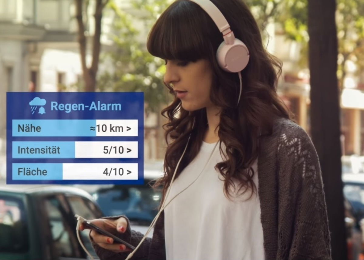 Rain Alarm, la app para Android que te avisa cuando va a llover