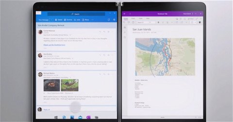Microsoft presenta la Surface Neo: su primera tablet plegable, pero no flexible