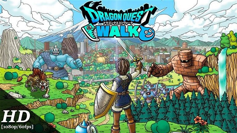 Así es Dragon Quest Walk, el juego de realidad aumentada que lo está petando en Japón
