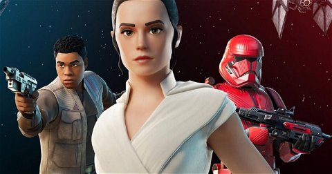 Fortnite ya tiene disponibles las skins de Rey, Finn y Sith Trooper de Star Wars