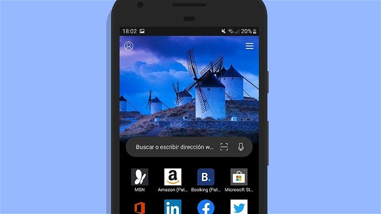 Cómo poner el tema oscuro en Microsoft Edge para Android