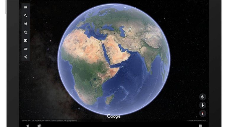 Google Earth para Android ahora permite explorar las estrellas