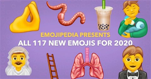 Estos son los 117 nuevos emojis que llegarán a tu móvil en 2020