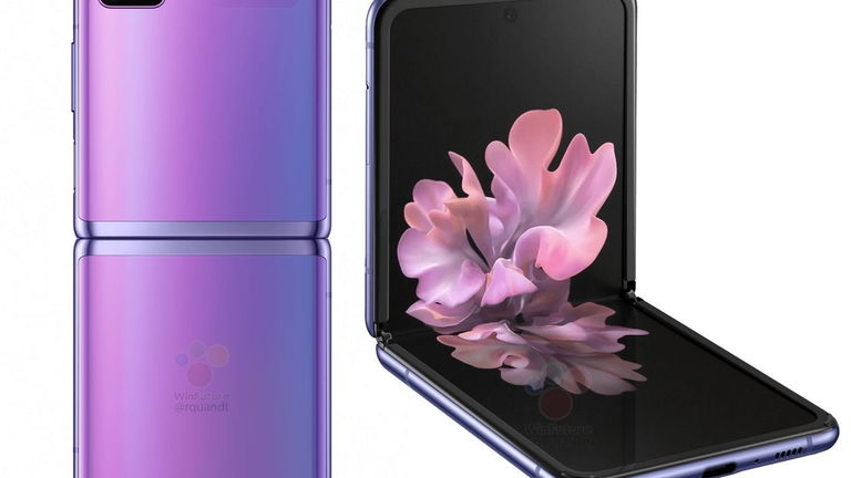 Este es el Galaxy Z Flip: imágenes y características oficiales filtradas del próximo móvil plegable de Samsung