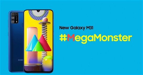 El Samsung Galaxy M31 ya es oficial con batería de 6.000 mAh y cuatro cámaras traseras