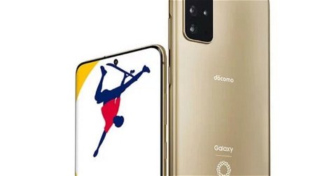 La edición exclusiva del Samsung Galaxy S20+ 5G de los Juegos Olímpicos de Tokio 2020 se deja ver en su primera imagen real