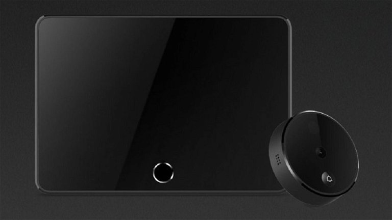 Parece un iPad pero es una mirilla inteligente de Xiaomi para que te protejas de los cacos