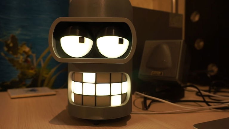 Crea su propio altavoz inteligente inspirado en Futurama: un Bender que pone música y que además te insulta