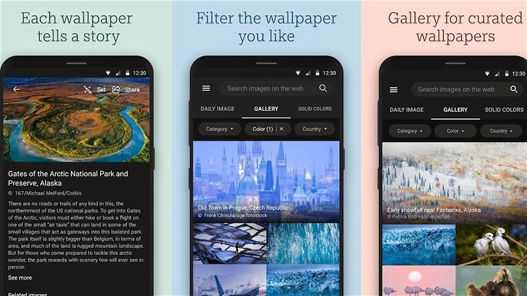 Bing Wallpapers, la nueva app de fondos de pantalla de Microsoft