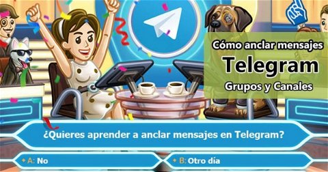 Cómo anclar mensajes de Telegram en grupos y canales