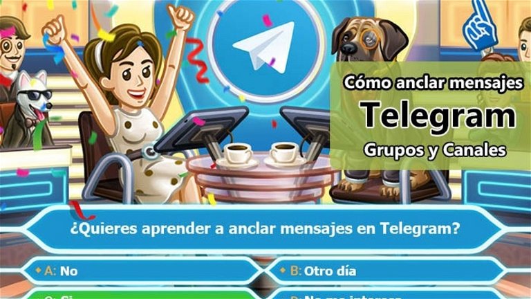 Cómo anclar mensajes de Telegram en grupos y canales