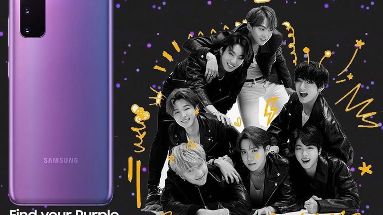 Samsung lanza una edición especial del Galaxy S20+ para fans del K-Pop y BTS