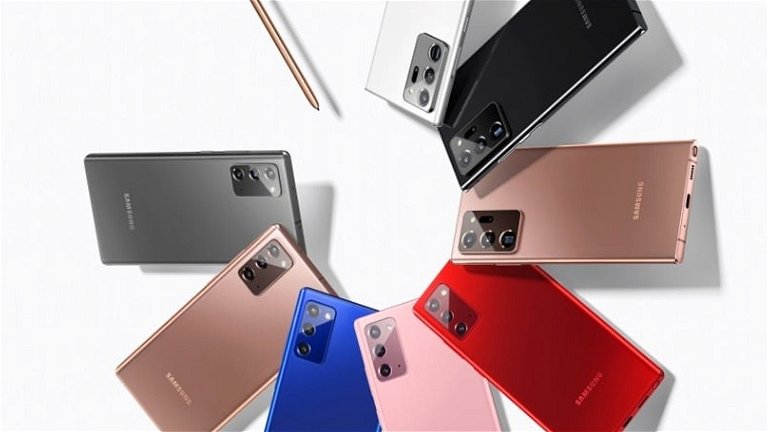 No podrás comprar el Samsung Galaxy Note20 en estos 3 exclusivos colores
