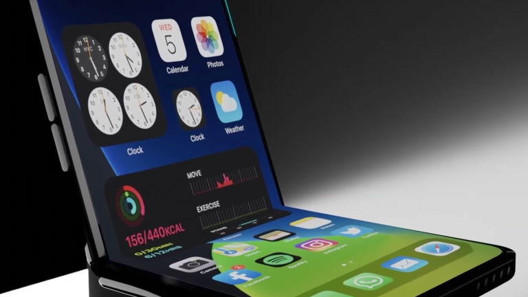 Este video-concepto de un iPhone 12 plegable es de lo mejor que hemos visto hoy
