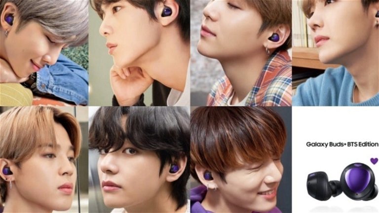 El precio de BTS: mismos auriculares Samsung con distinto color pero más caros