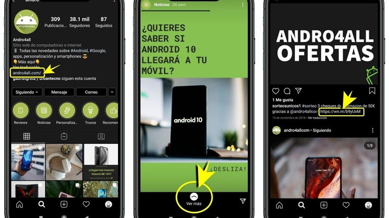 Cómo poner enlaces en Instagram: todas las formas