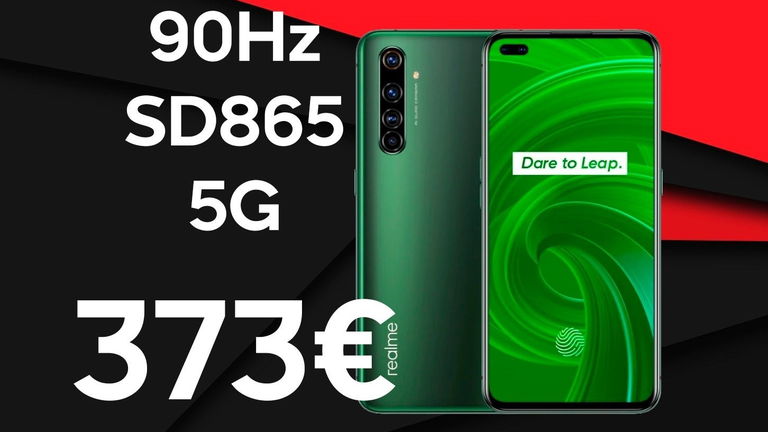 Gran descuento: Snapdragon 865, 5G, carga rápida y 90 Hz por 373€
